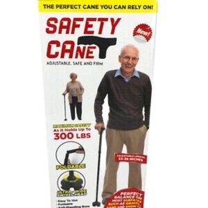 Tekno Safety Cane foldable so its great for traveling New